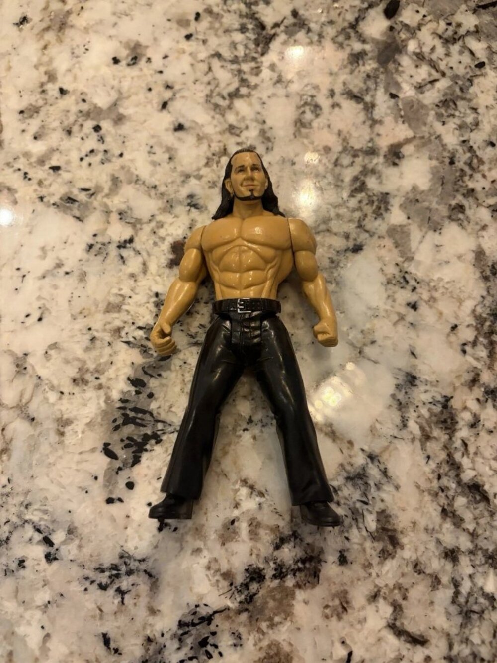 2005 WWE Matt Hardy Jakks Black Pants Figure